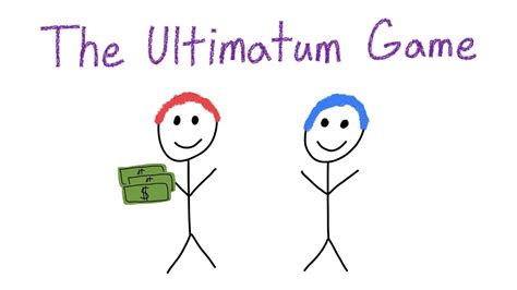 ultimatum game